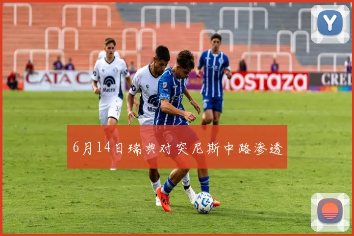 6月14日瑞典对突尼斯中路渗透